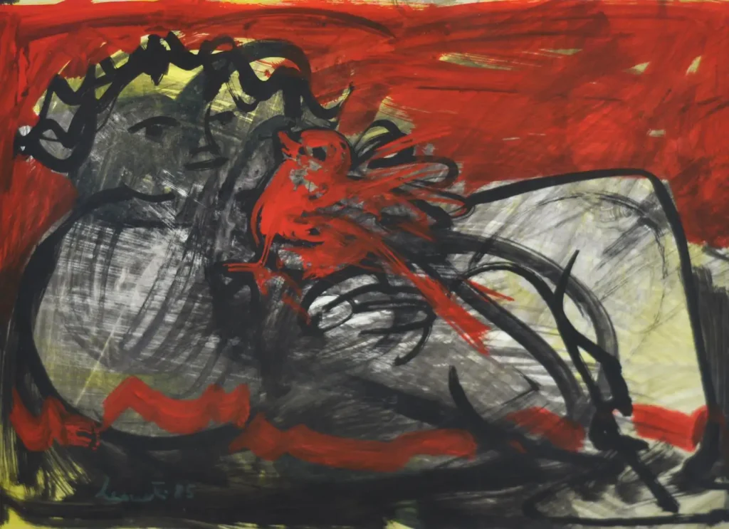 Umberto leonetti artista visivo e pittore contemporaneo italiano Opera